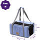 Bolsa de Transporte Indigo Blue Cinza