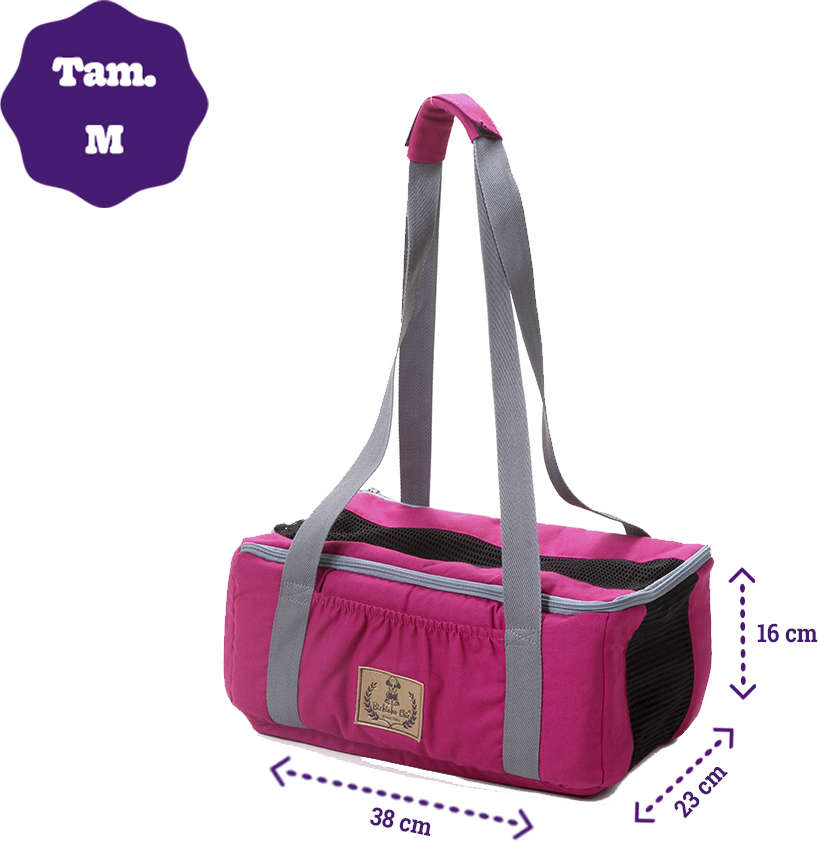 Bolsa de Transporte Bali Rosa - Tam. M