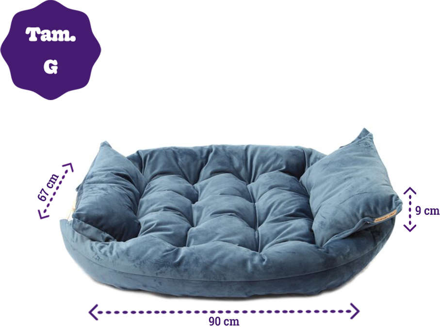 Colchão Luxo Azul - Tam. G
