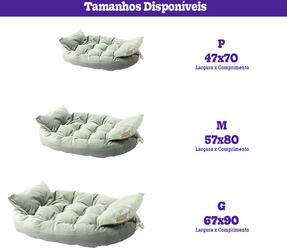 Colchão Luxo Verde - Tam. G