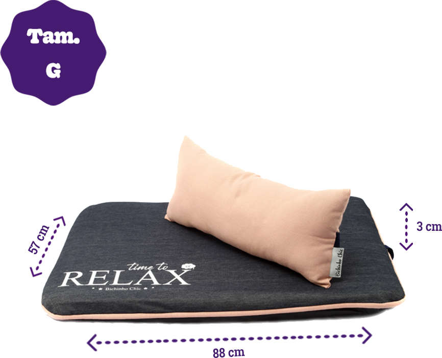 Colchonete Relax Rosa - Tam. G