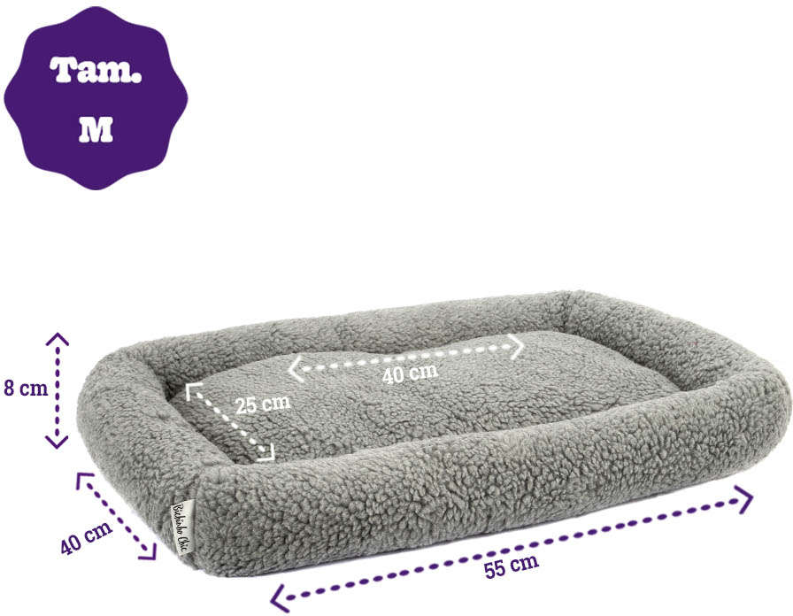Cama Eslovenia Cinza - Tam. M