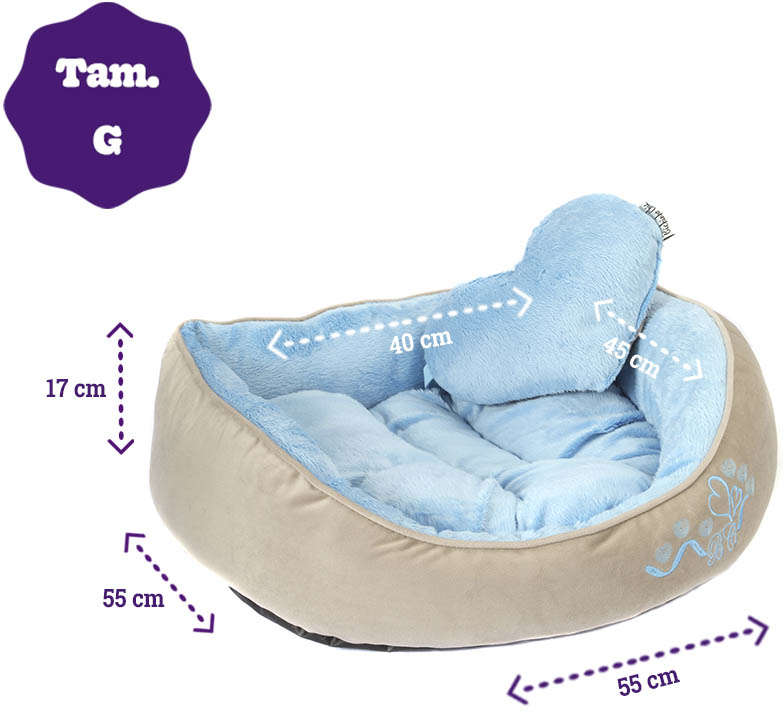 Cama In Love Azul - Tam. G