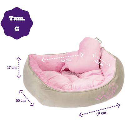 Cama In Love Rosa