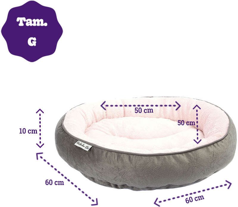 Cama Viena Rosa - Tam. G