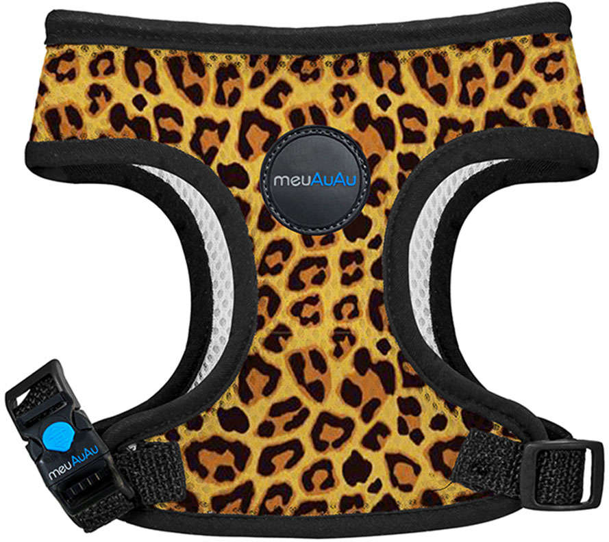 Peitoral Mesh Zoo Onça para Cães - Tam. G