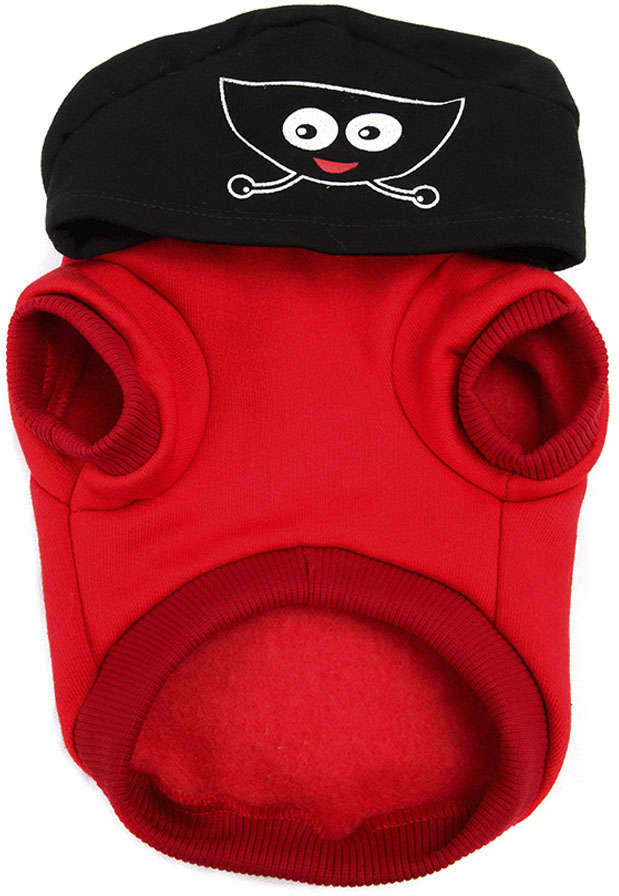 Blusão Bichinho Chic Vermelho - Tam. 01