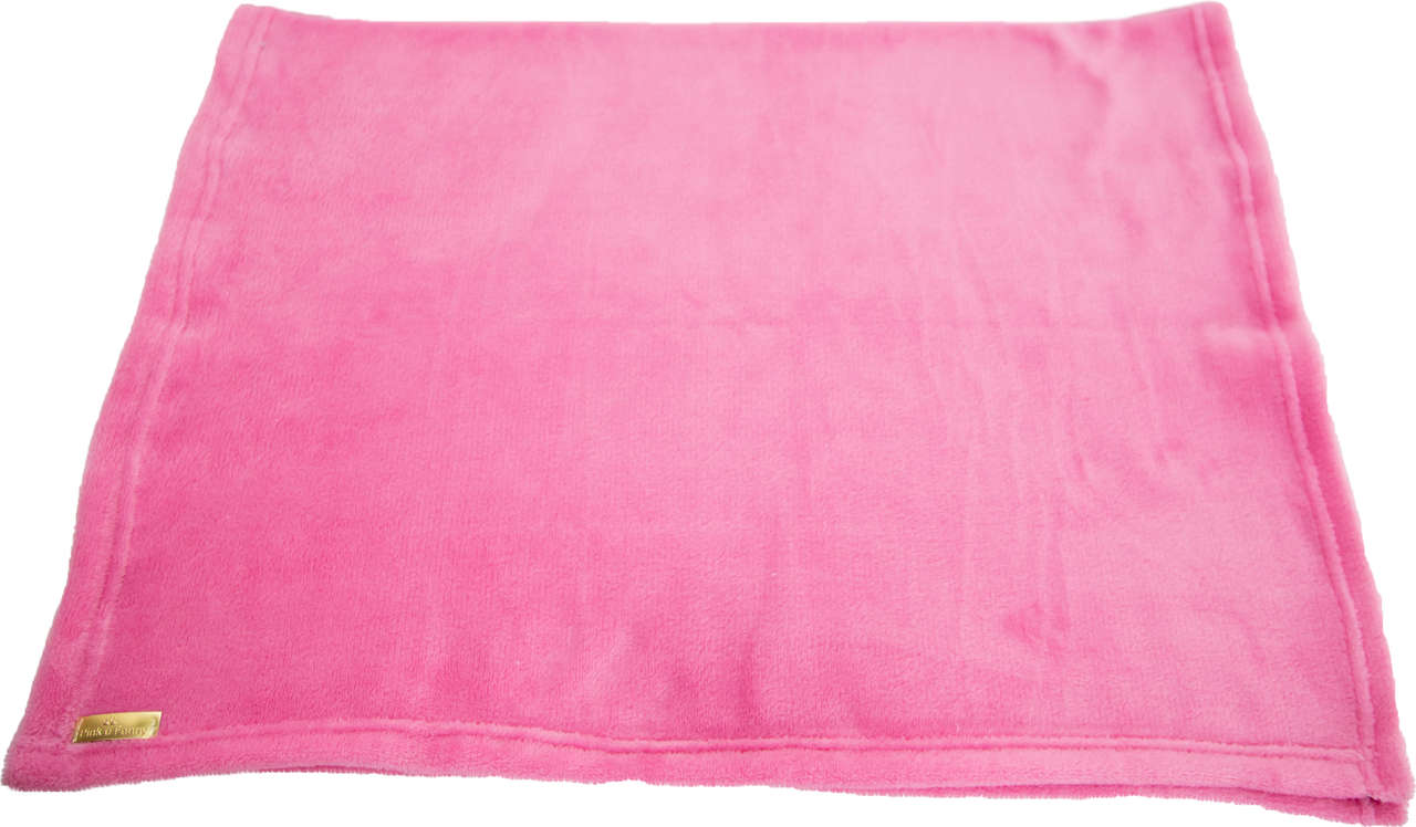 Manta Luppet Rosa Bebê - Tam. Único