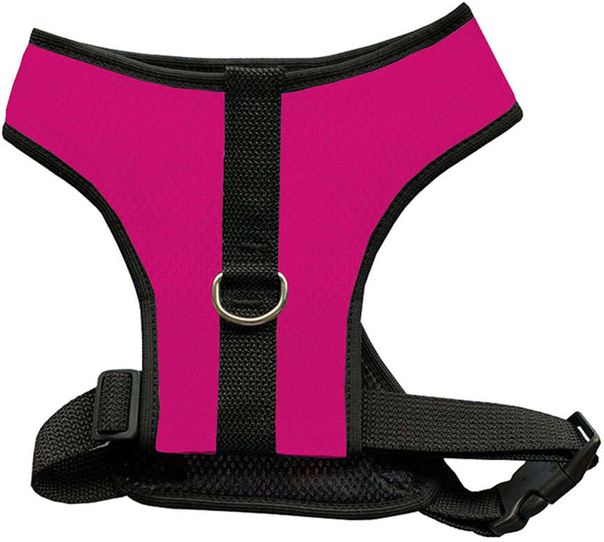 Peitoral Mesh Color Block Pink para Cães - Tam. PP