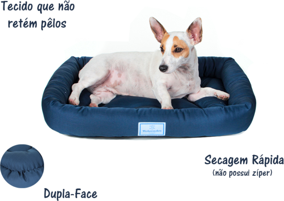 Cama T - Bone Sea Azul Marinho - Tam. 04