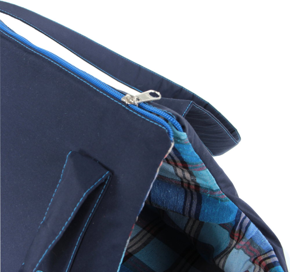 Bolsa de Transporte Nylon Azul - G