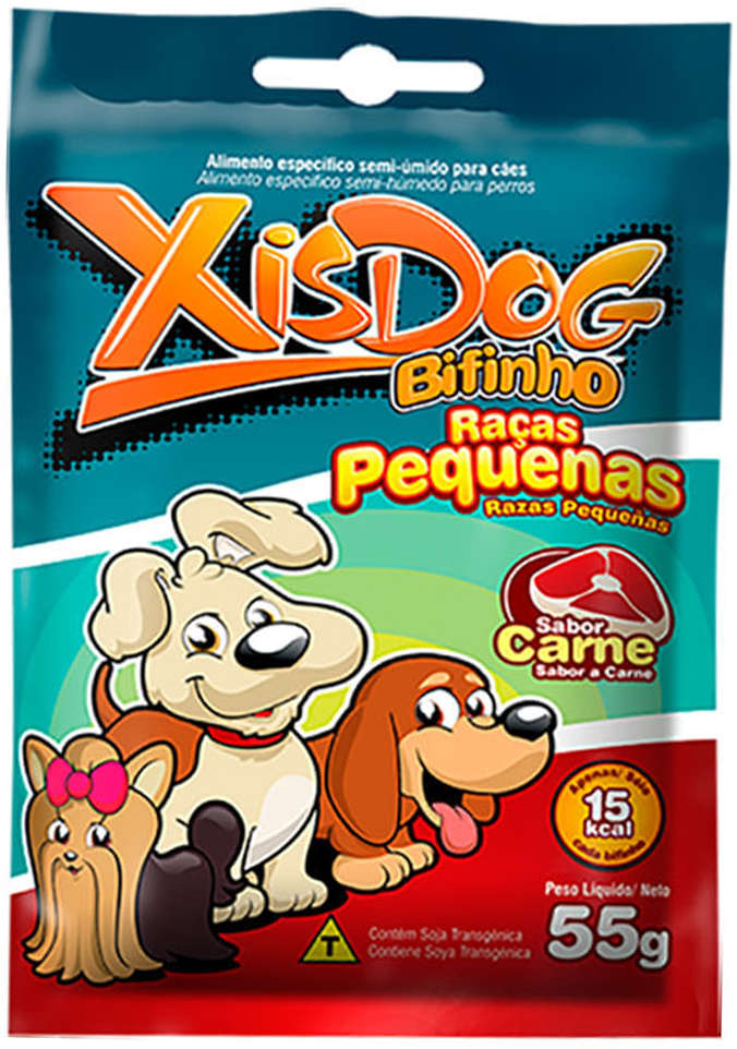 Bifinho XisDog Raças Pequenas - 55 g