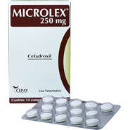 Antibiótico Cepav Microlex Cefadoxil 14 Comprimidos - 250 mg