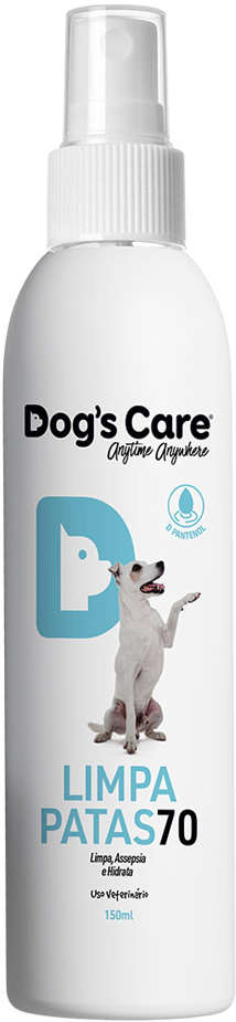Limpa Patas 70 Dog's Care - 120 mL