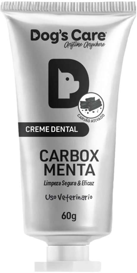 Creme Dental Dog's Care Carbox Menta - 60 g