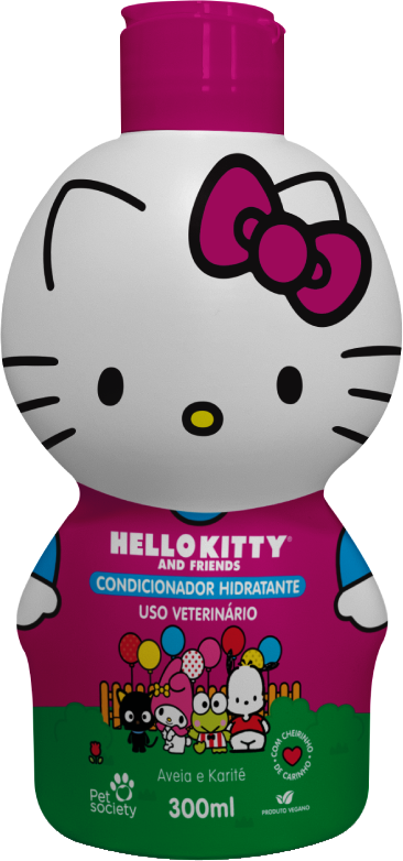 Condicionador Pet Society Hello Kit Aveia e Karitê - 300 mL