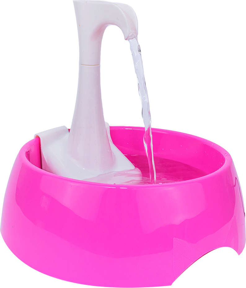 Fonte Bebedouro Aqua First Bivolt Rosa - Tam. Único