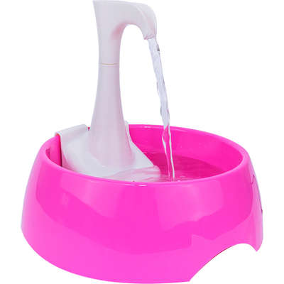 Fonte Bebedouro Aqua First Bivolt Rosa