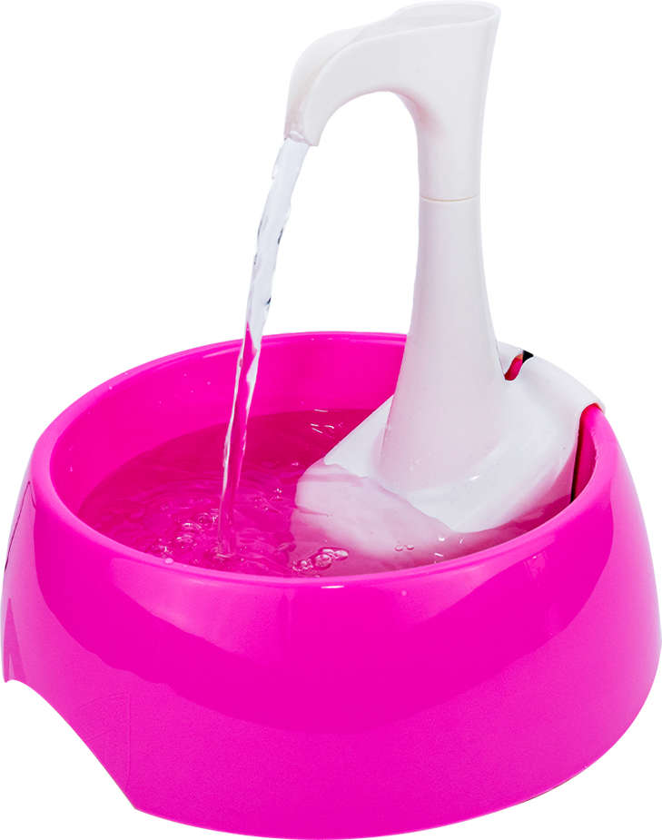Fonte Bebedouro Aqua First Bivolt Rosa - Tam. Único