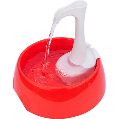 Fonte Bebedouro Aqua First Bivolt Vermelha