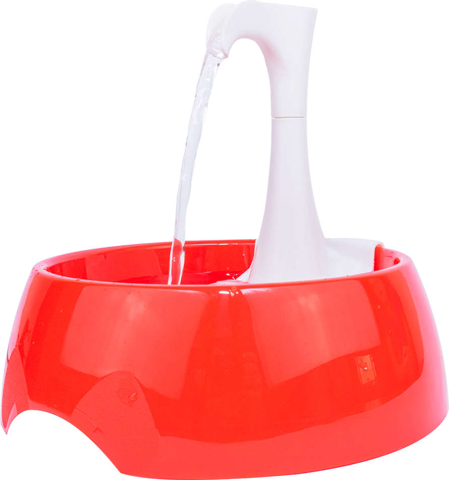 Fonte Bebedouro Aqua First Bivolt Vermelha - Tam. Único