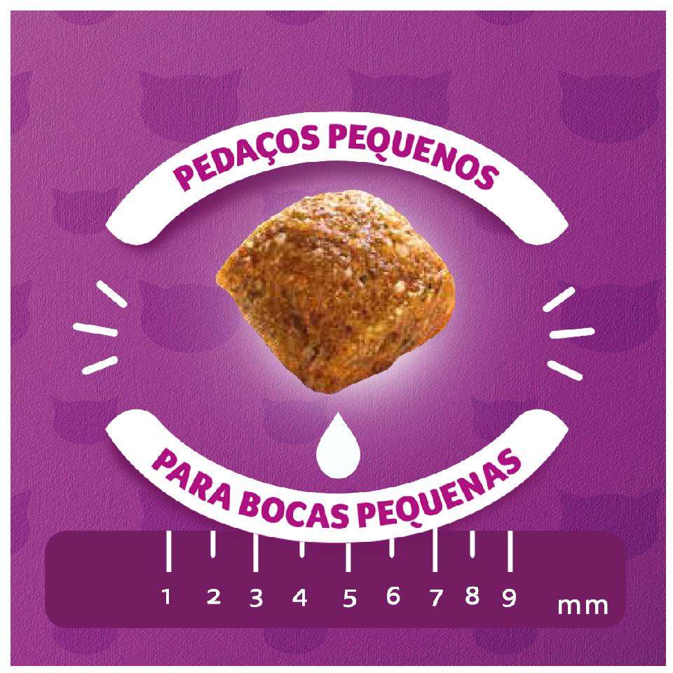 Ração Whiskas Carne e Leite para Gatos Filhotes - 2,7Kg