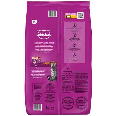 Ração Whiskas Peixe para Gatos Adultos