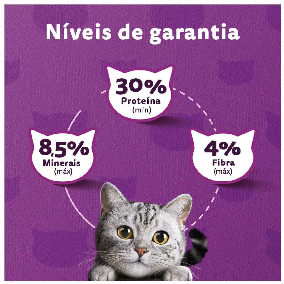 Ração Whiskas Peixe para Gatos Adultos - 2,7Kg