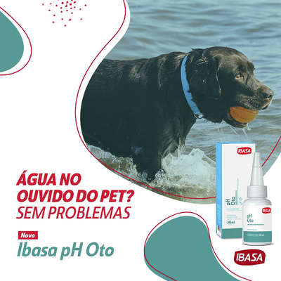 Limpa Orelhas Ibasa Ph Oto para Cães e Gatos