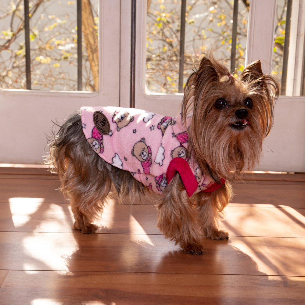 Agasalho Pickorruchos Puppy Rosa Estampas Sortidas - Tam. 01
