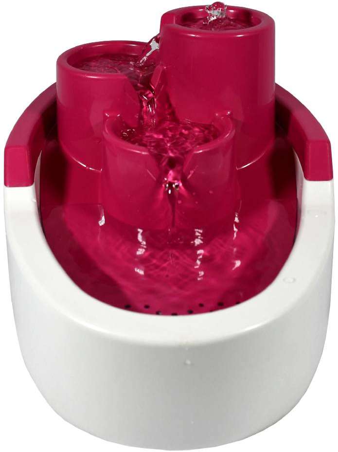 Fonte Bebedouro Duracats Rosa para Gatos - Bivolt