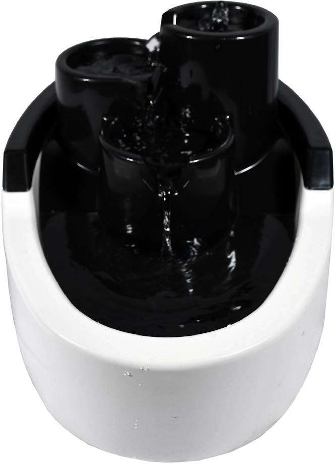 Fonte Bebedouro Duracats Preto para Gatos - Bivolt