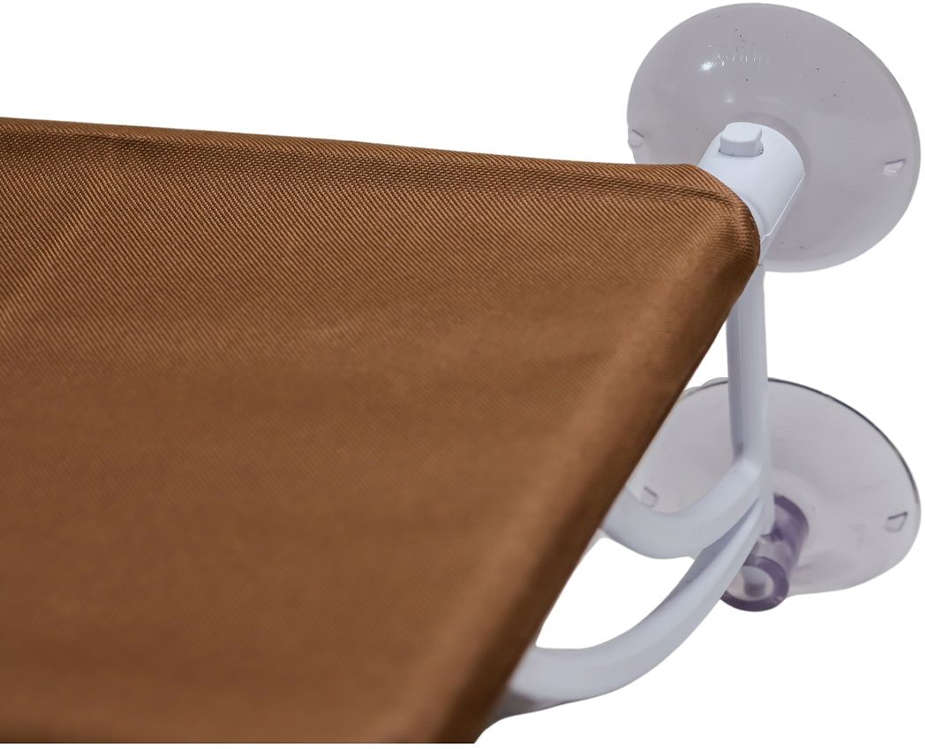 Cama Janela com Ventosa Petlon Marrom para Gatos - Tam. Único