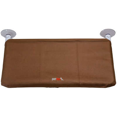 Cama Janela com Ventosa Petlon Marrom para Gatos