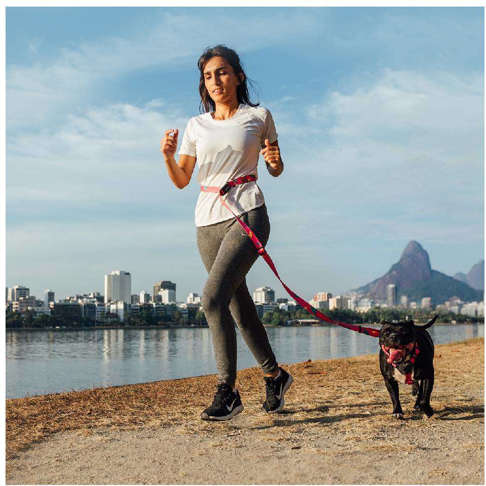 Guia Running Olivia para Cães - Tam. Único