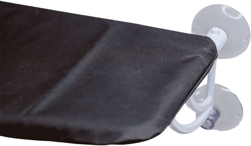 Cama Janela com Ventosa Petlon Preta para Gatos - Tam. Único