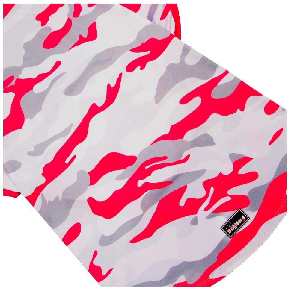 Camiseta Pet Camuflada Rosa - Tam. 05