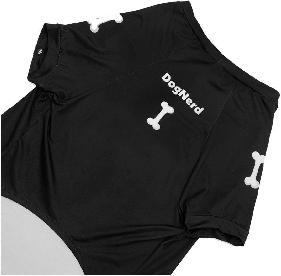 Camiseta Pet Comer e Latir Preta - Tam. 06