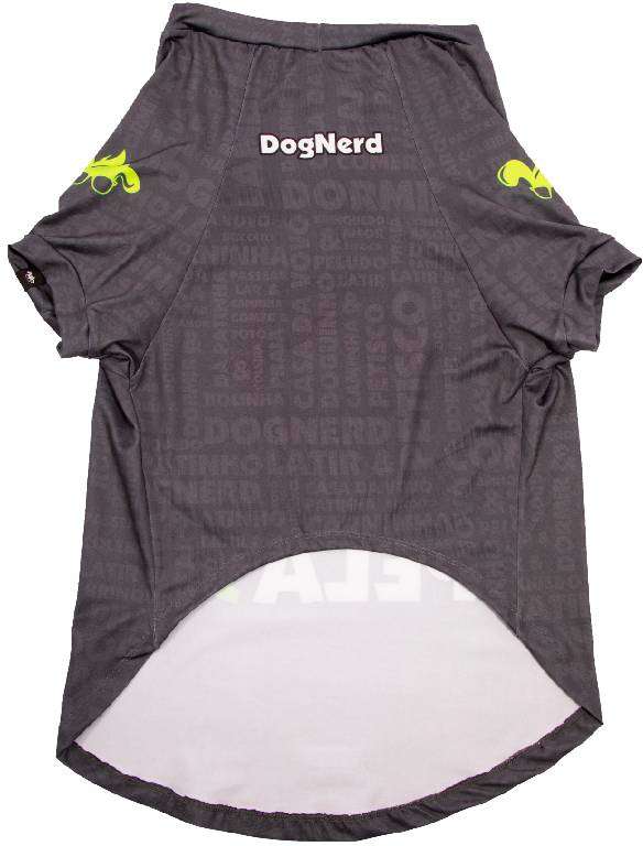 Camiseta Pet Pela Comida Cinza para Cães - Tam. 05