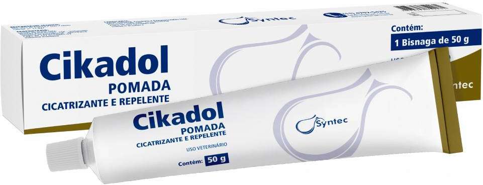Pomada Cikadol Cicatrizante e Repelente - 50 g