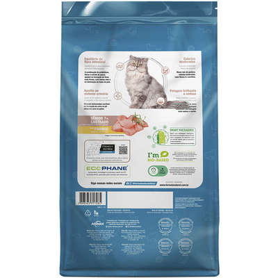 Ração Seca Fórmula Natural Frango Sênior 7+ para Gatos Castrados