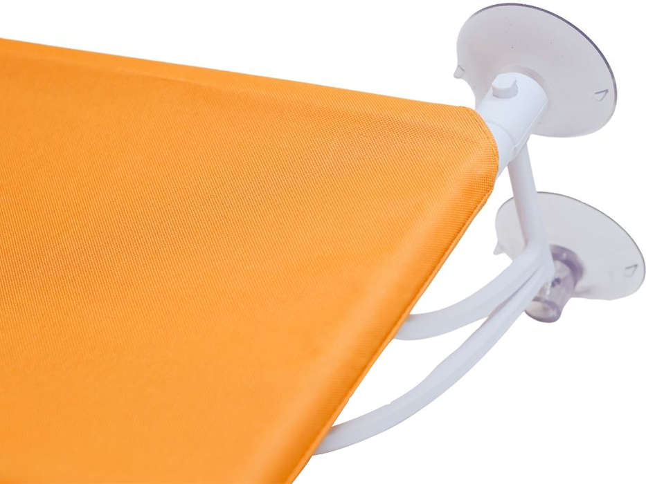 Cama Janela com Ventosa Petlon Laranja para Gatos - Tam. Único