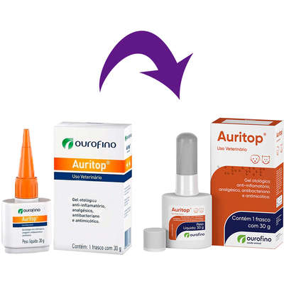 Tratamento Otológico Ourofino Auritop - 30 g