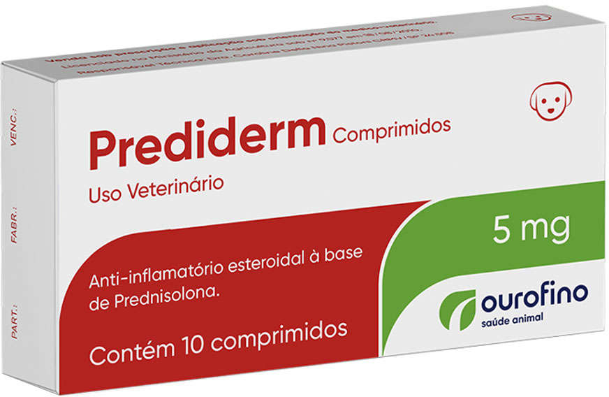 Anti-inflamatório Prediderm Comprimidos - 5 mg
