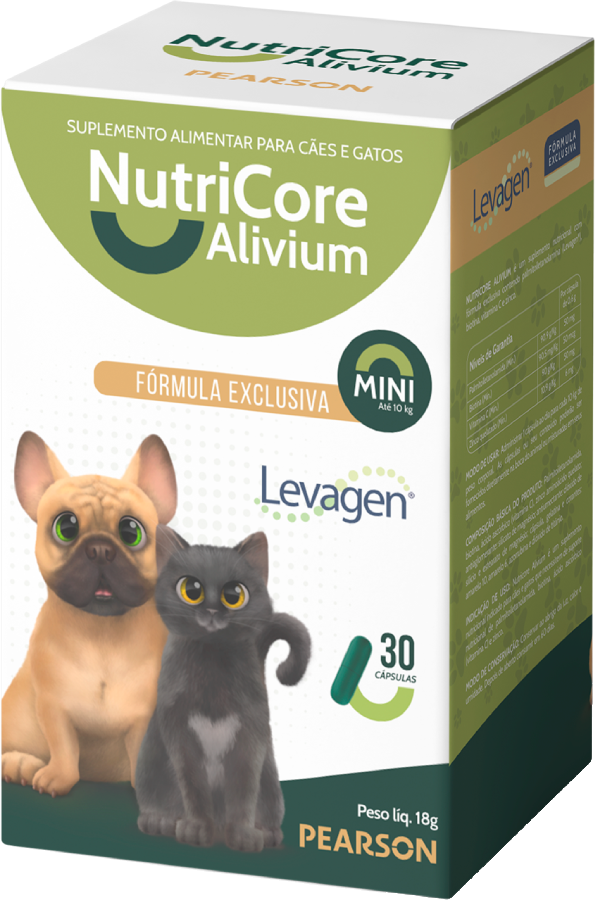 Suplemento Alimentar NutriCore Alivium Mini - 30 Cápsulas