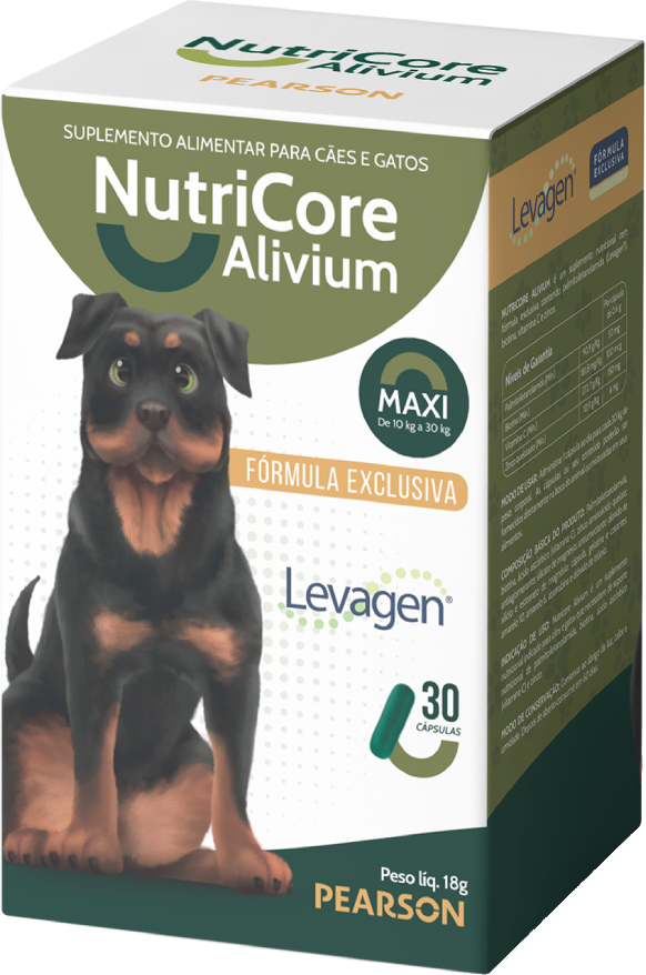 Suplemento Alimentar NutriCore Alivium Maxi - 30 Cápsulas