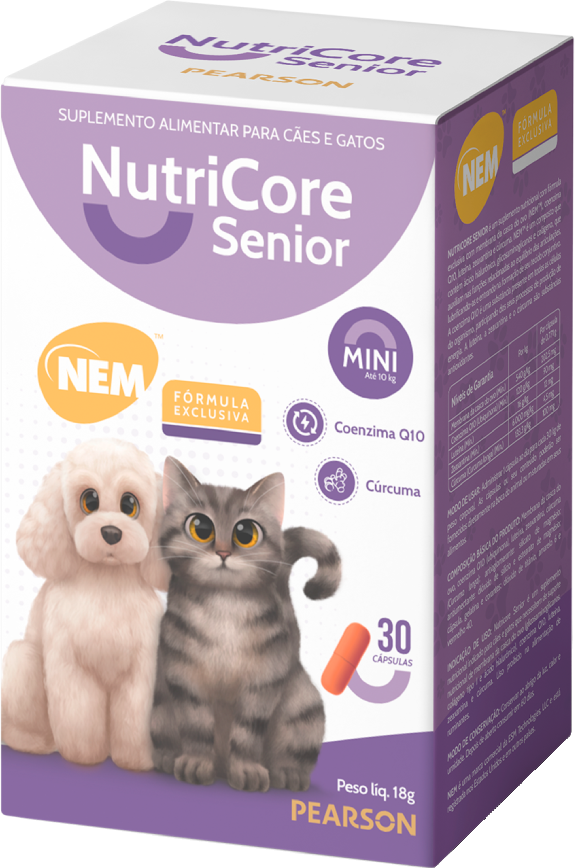 Suplemento Alimentar NutriCore Senior Mini - 30 Cápsulas