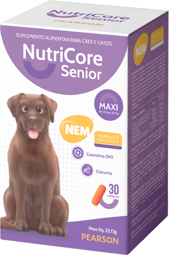 Suplemento Alimentar NutriCore Senior Maxi - 30 Cápsulas