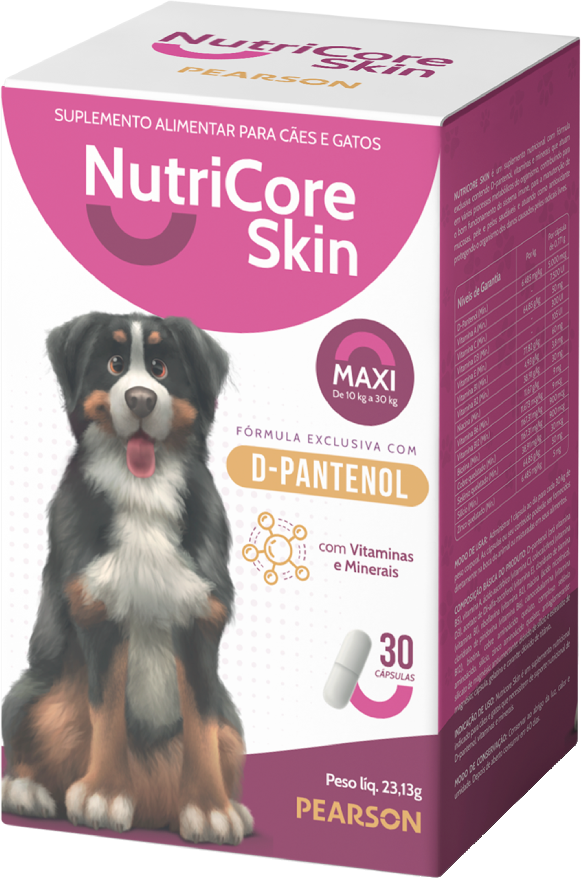 Suplemento Alimentar NutriCore Skin Maxi - 30 Cápsulas