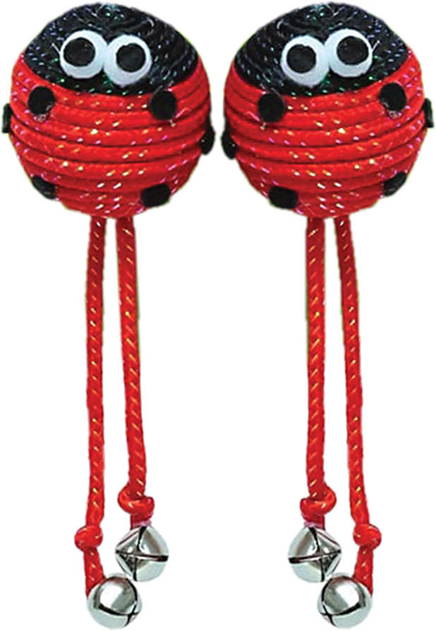 Brinquedo Joaninha Redonda para Gatos - Tam. Único